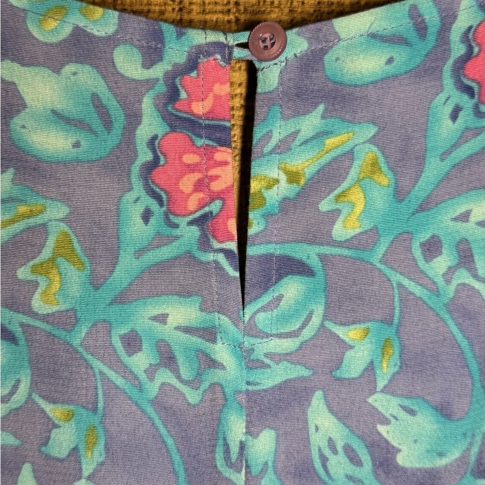 π» Sigrid Olsen Vintage Island Breeze Maxi Dress size 10 Cottagecore Grannycore - Picture 4 of 5